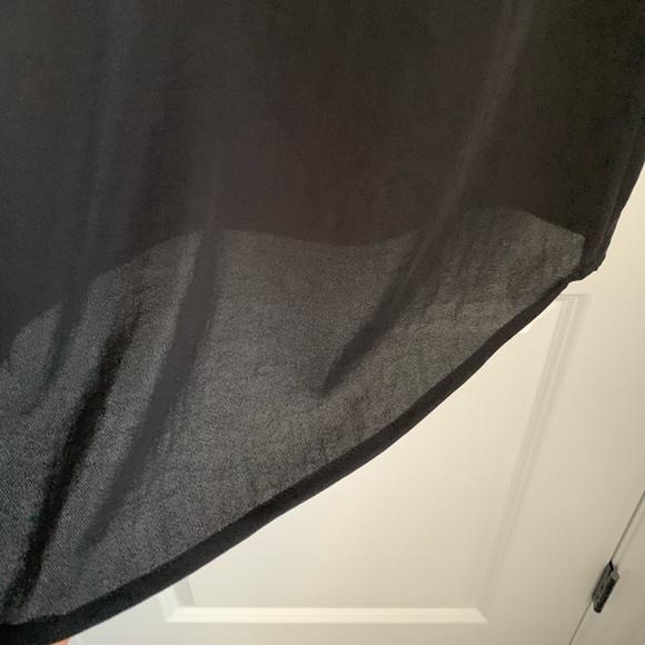 Zara Basics: Black Dress w/ Gold Back Zipper - Picture 8 of 13